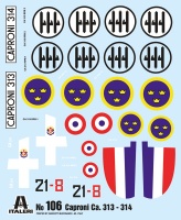 Caproni Ca. 313/314 - Vintage Special Anniversary Edition - 1/72