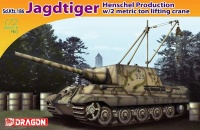 Jagdtiger - Henschel Produktion mit 2t Kran - 1:72