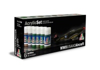 Italeri Acrylic Color Set WII USAAC Aircraft