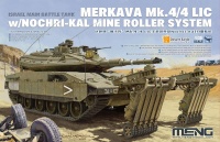 Merkava Mk. 4/4 LIC with Nochri-Kal Mine Roller System - Israel Main Battle Tank - 1:35