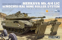 Merkava Mk. 4/4 LIC with Nochri-Kal Mine Roller System - Israel Main Battle Tank - 1/35