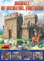 Belagerung einer Festung - Mittelalter / Assault of Medieval Fortress - 1:72