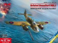 Bristol Beaufort Mk.I - WWII British Torpedo Bomber - 1:48