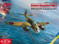 Bristol Beaufort Mk.I - WWII British Torpedo Bomber - 1:48