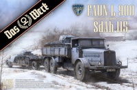 Faun L900 9t Panzertransporter with Sd.Ah.115 - New  Edition - 1/35