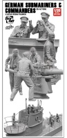 U-Bootbesatzung und Offiziere im Überwassergefecht - Figurenset - 1:35