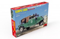 Tempo E400 Stahlblechpritsche - 3 Wheel Truck - 1/35