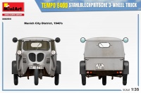 Tempo E400 Stahlblechpritsche - 3 Wheel Truck - 1/35