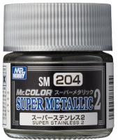 Mr. Super Metallic 2 SM204 Super Stainless 2 - Glänzend