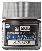 Mr. Super Metallic 2 SM205 Super Titanium 2 - Gloss