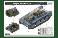 Pz.Kpfw. 38(t) Ausf. E / F - mit Inneneinrichtung - 1:16