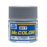 Mr. Color C317 - Gray FS36231 - Flat - 10ml