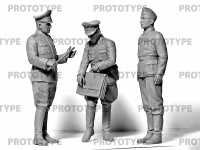 WWII German Staff Personnel - 1/24