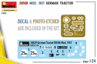 D8506 - Model 1937 - German Agricultural Tractor - 1/24