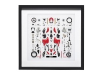 Ducati 1199 Panigale S - Parts Panel Collection - Red - 1/12