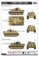 Panzerkampfwagen Tiger I Ausf. E - Frühe Produktion - 1:16