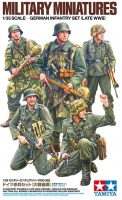 Deutsche Infanterie - WWII spät - 5 Figuren - 1:35