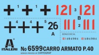 Carro Armato P40 - Italian Heavy Tank - 1/35