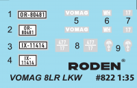 Vomag 8LR LKW - German Heavy Truck - 1/35