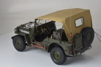 US Willys Jeep 4x4 + 1/4ton Trailer + 37mm AT-Gun - 1:8