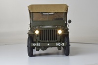 US Willys Jeep 4x4 + 1/4ton Trailer + 37mm AT-Gun - 1/8