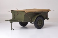 US Willys Jeep 4x4 + 1/4ton Trailer + 37mm AT-Gun - 1:8