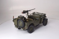 US Willys Jeep 4x4 + 1/4ton Trailer + 37mm AT-Gun - 1/8