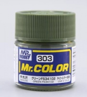 Mr. Color C303 - Green - FS34102 - Semi-Gloss - 10ml