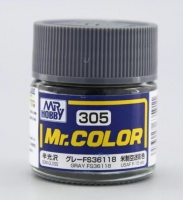 Mr. Color C305 - Gray / Grey - FS36118 - Semi-Gloss - 10ml