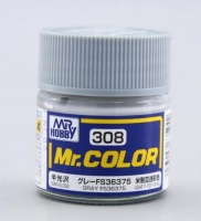 Mr. Color C308 - Gray / Grey - FS36375 - Semi-Gloss - 10ml