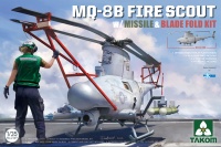 MQ-8B Fire Scout with Missile & Blade fold kit - 1:35