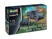 Krupp Protze Kfz. 69 with 3,7cm PaK - 1/76