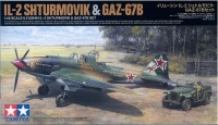 Ilyuschin IL-2 Shturmovik & GAZ-67B - Russian Field Car - 1/48