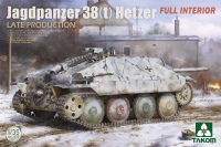 Jagdpanzer 38(t) Hetzer - späte Produktion - mit Interieur - 1:35