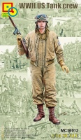 WWII US Tank Crew - 1/16