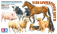 Livestock-Set II - 8 Nutztiere / Haustiere - 1:35