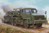 Scammell Commander with 62 tonne Crane Fruehauf semi-trailer - 1/35