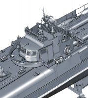 German Schnellboot S-26 / S-38 with 2cm FlaK and Sea Mines / Depth Charges - 1/35