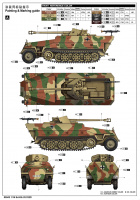 Sd.Kfz. 251/22 Ausf. D mit 7,5cm PaK 40 L/46 - Pakwagen - 1:16