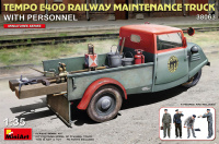 Tempo E400 Railway Maintenance Truck - with Personnel - 1/35