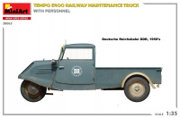 Tempo E400 Bahninstandsetzung - mit Personal - 1:35