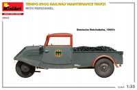 Tempo E400 Bahninstandsetzung - mit Personal - 1:35
