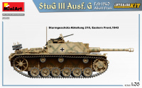 Sturmgeschütz III Ausf. G - Februar 1943 - Alkett Produktion - Interior Kit - 1:35