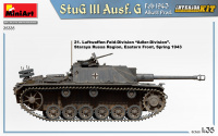 Sturmgeschütz III Ausf. G - Februar 1943 - Alkett Produktion - Interior Kit - 1:35