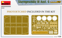 Sturmgeschütz III Ausf. G - April 1943 - Alkett Produktion - Interior Kit - 1:35