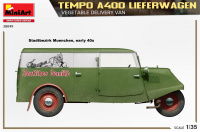 Tempo A400 Lieferwagen - Vegetable Delivery Van - 1/35