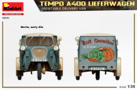 Tempo A400 Lieferwagen - Gemüsehandel - 1:35