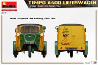 Tempo A400 Lieferwagen - Vegetable Delivery Van - 1/35