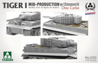 Tiger I - Mittlere Produktion mit Zimmerit - Otto Carius - Limited Edition - 1:35