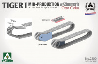 Tiger I - Mittlere Produktion mit Zimmerit - Otto Carius - Limited Edition - 1:35
